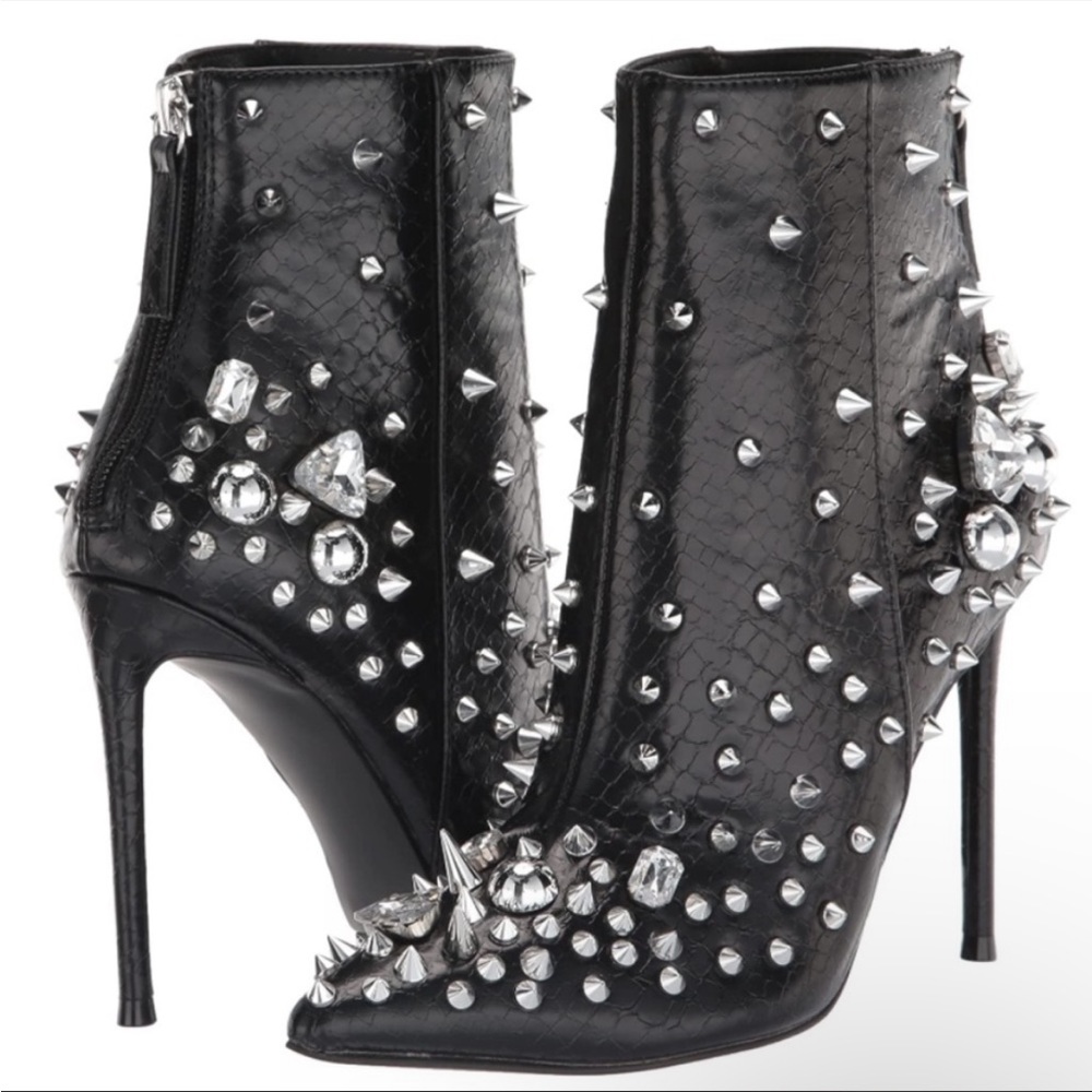 Steve Madden rock stud booties